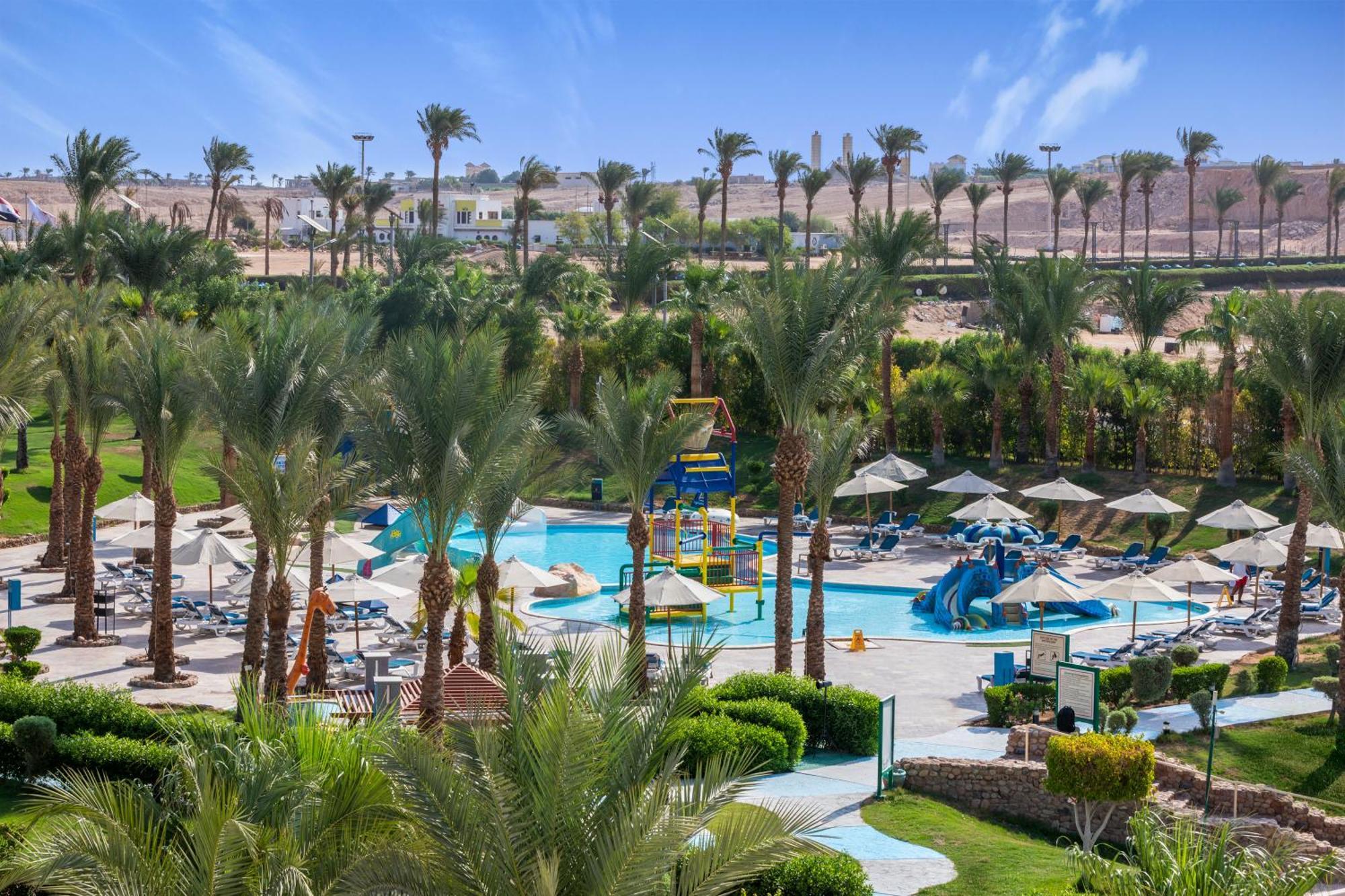 Hotel Xperience Kiroseiz AquaPark Premier-Naama Bay Sharm El-Sheikh Exterior foto Hilton Luxor Resort