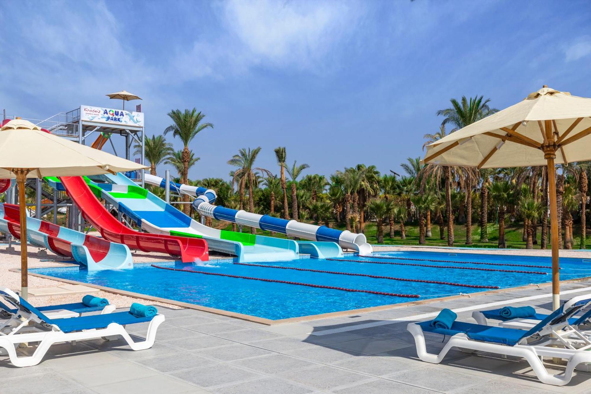 Hotel Xperience Kiroseiz AquaPark Premier-Naama Bay Sharm El-Sheikh Exterior foto Aqua Park