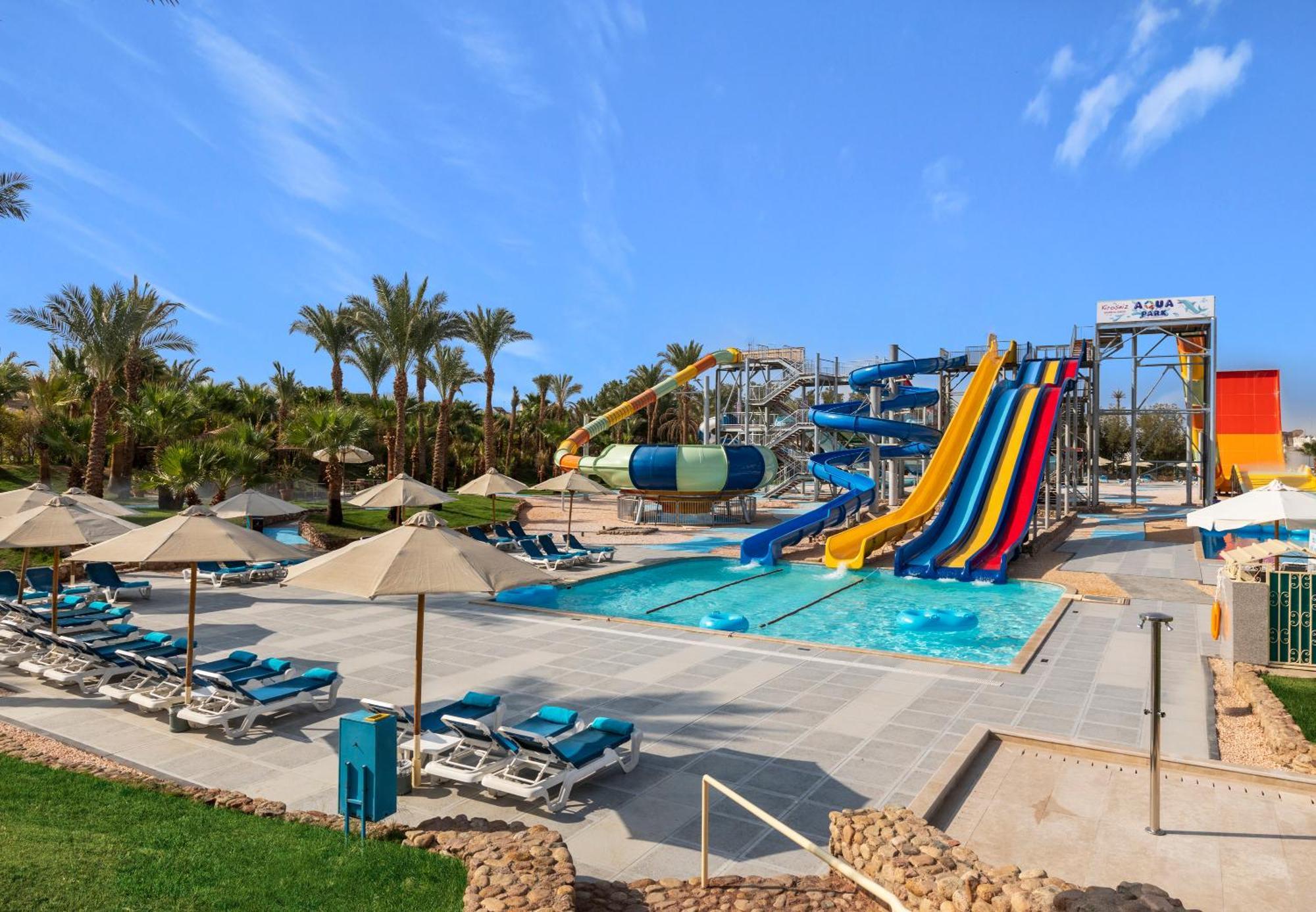 Hotel Xperience Kiroseiz AquaPark Premier-Naama Bay Sharm El-Sheikh Exterior foto Aqua Park at Hilton Sharm El Sheikh Resort
