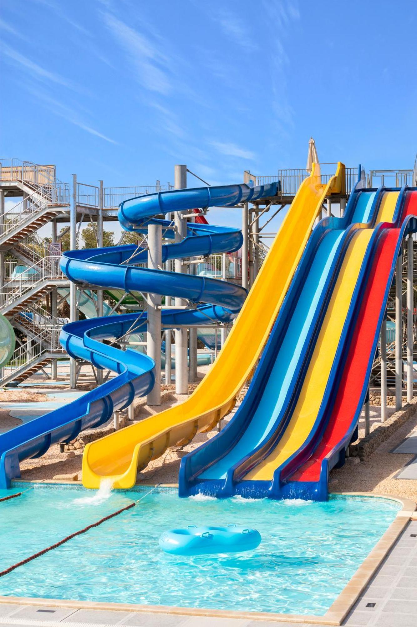 Hotel Xperience Kiroseiz AquaPark Premier-Naama Bay Sharm El-Sheikh Exterior foto Water slides